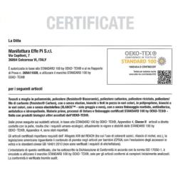 CERTIFICATO OEKO-TEX