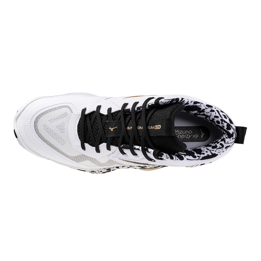 WAVE MOMENTUM ELITE MID WHITE BLACK GOLD
