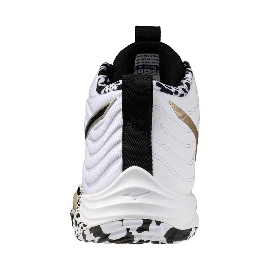 WAVE MOMENTUM ELITE MID WHITE BLACK GOLD