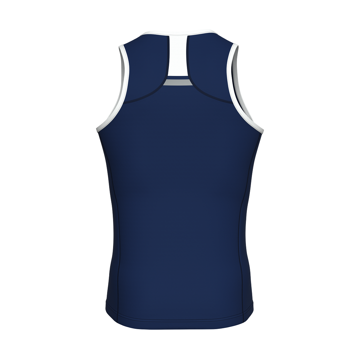 erreà canotta regis navy bianco retro