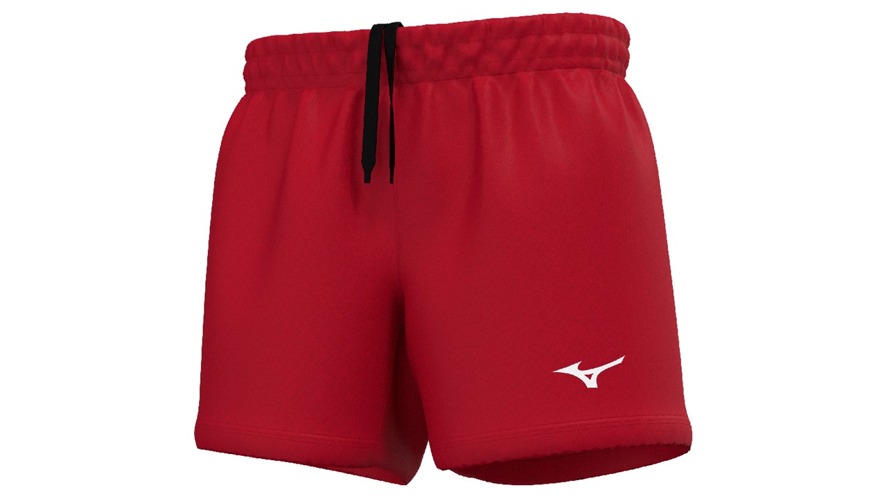 MIZUNO TEAM RUGBY SHORT JUNIOR ROSSO