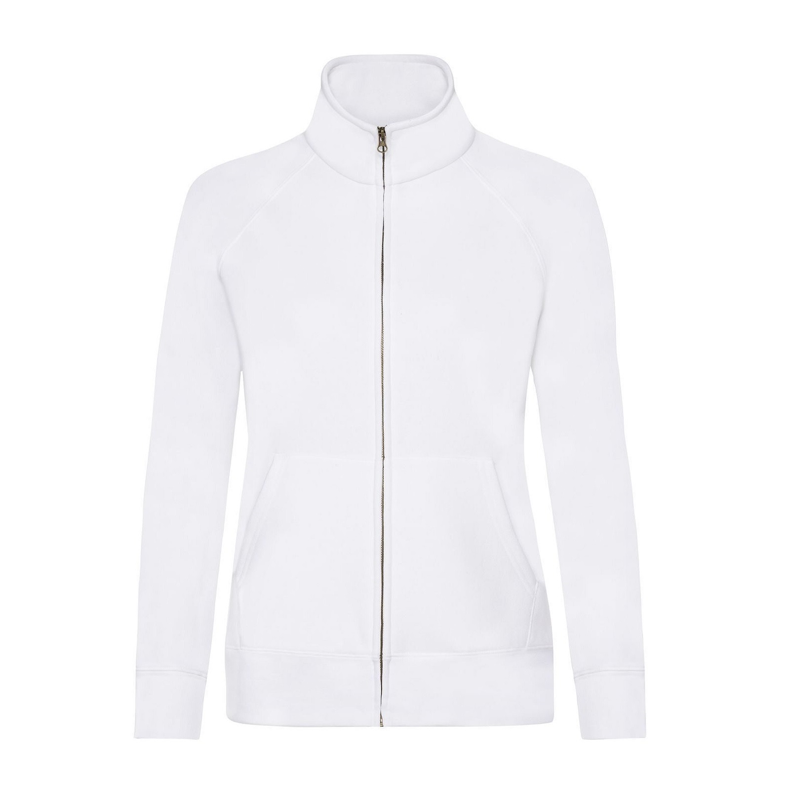 FELPA ZIP LUNGA DONNA