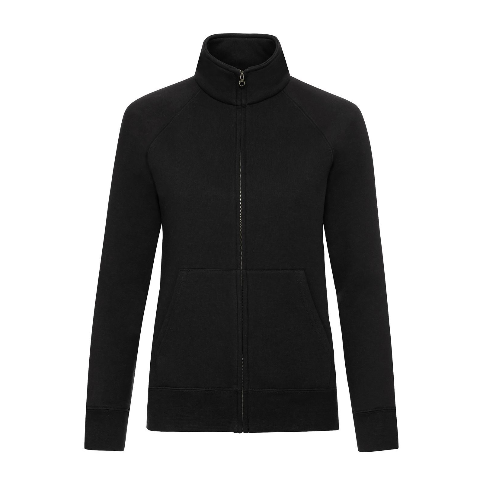 FELPA ZIP LUNGA DONNA