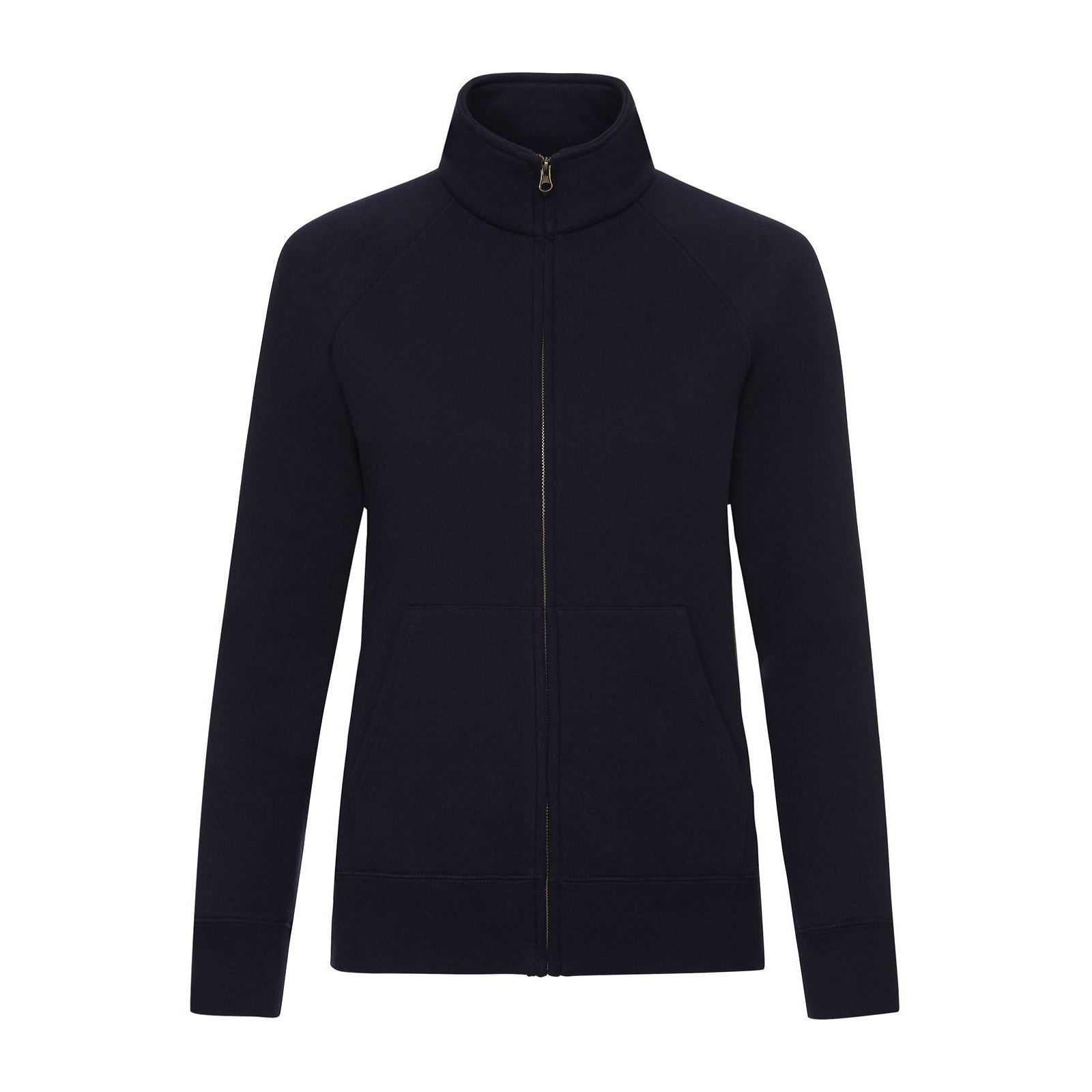 FELPA ZIP LUNGA DONNA