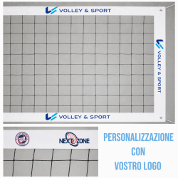 foto KIT 2 RETI PERSONALIZZATE BEACH VOLLEY TORNEO