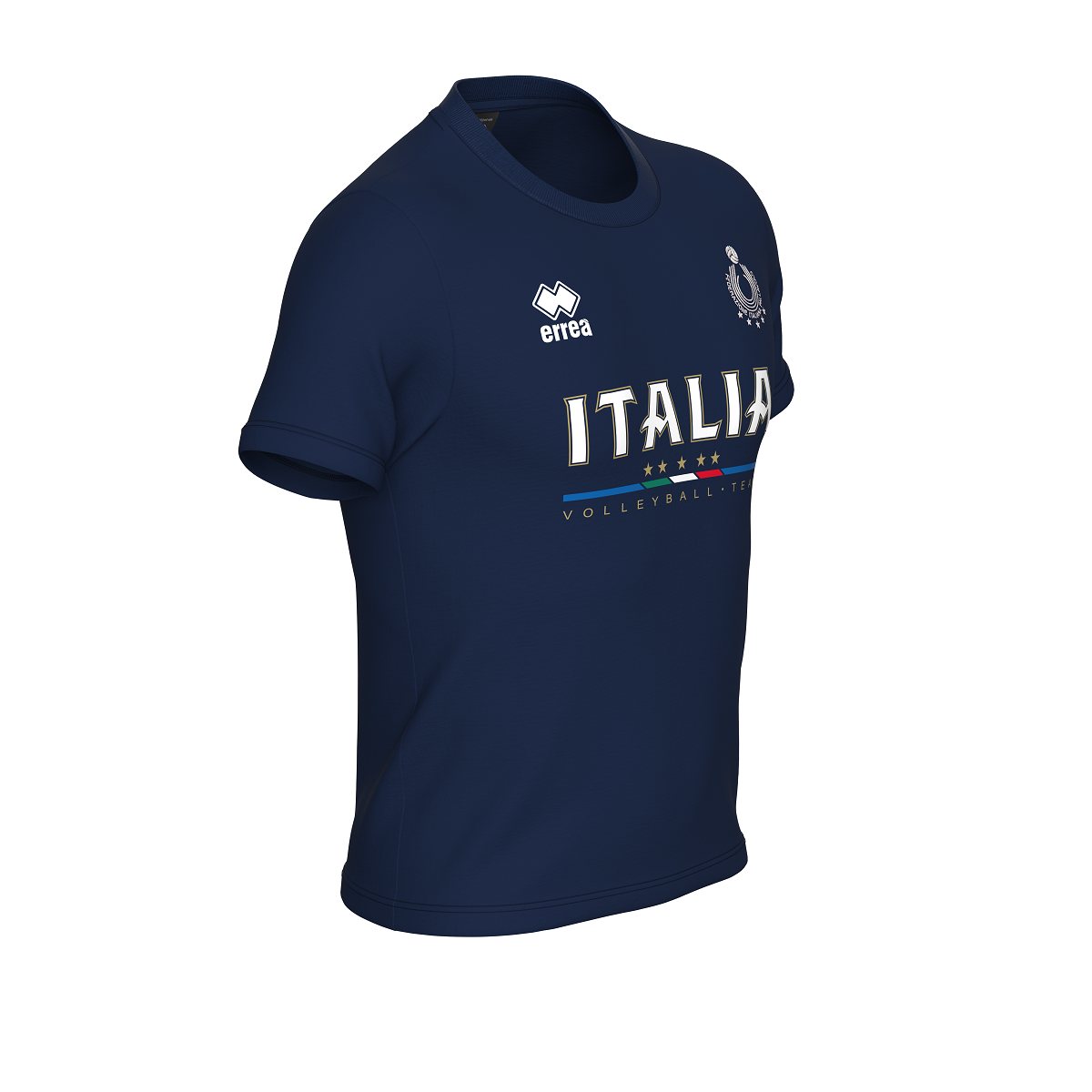 ERREA' NAZIONALE ITALIANA VOLLEY T-SHIRT EVO UNISEX BLU JR